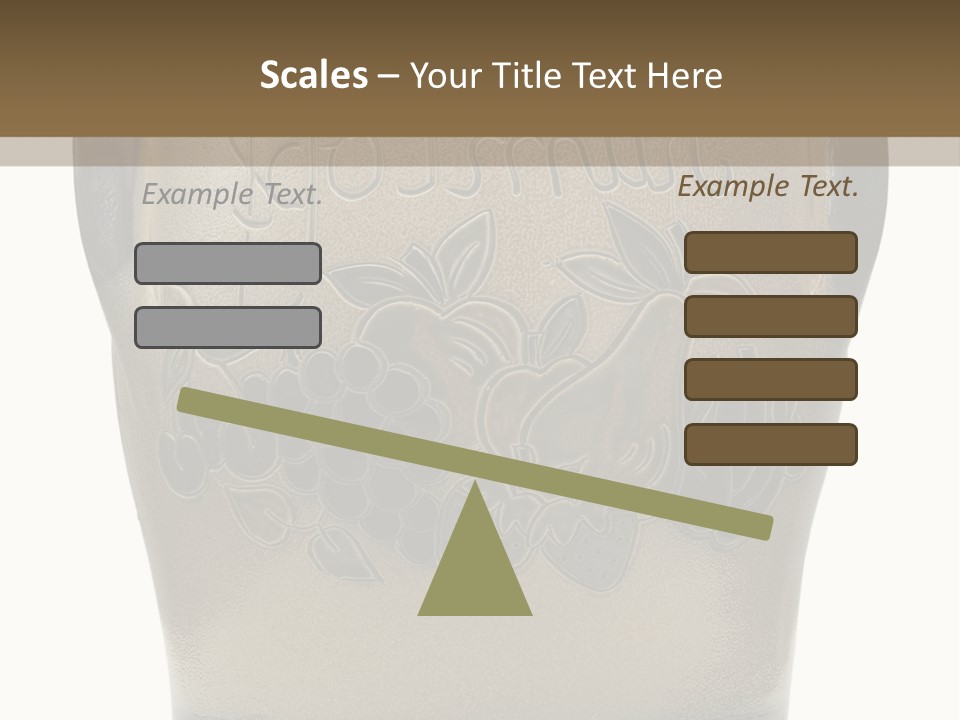 Craft Pot Isolated PowerPoint Template