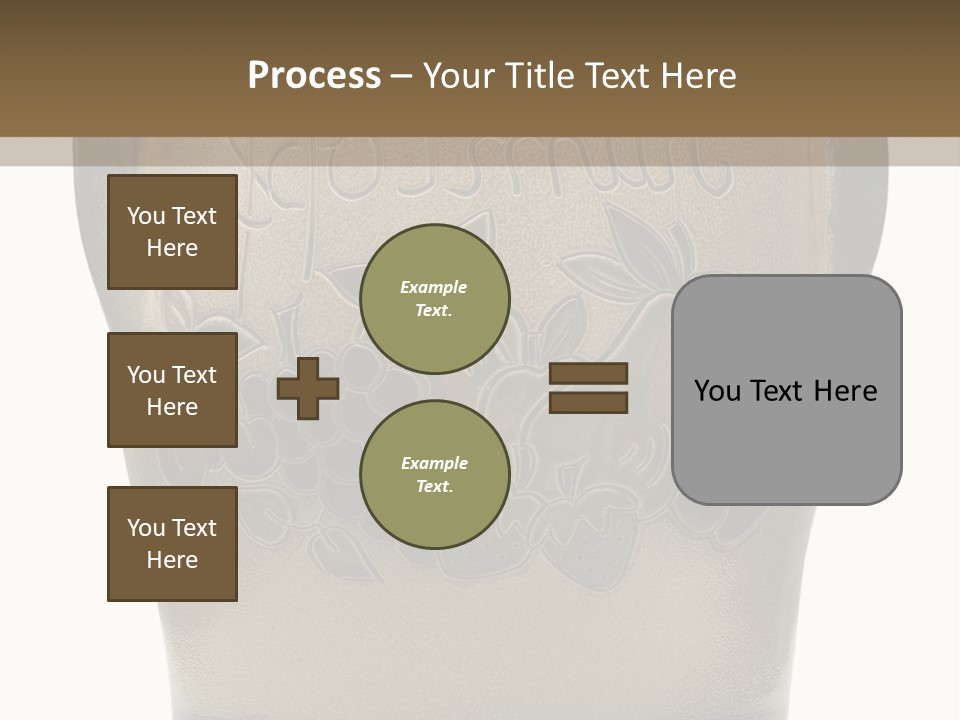 Craft Pot Isolated PowerPoint Template
