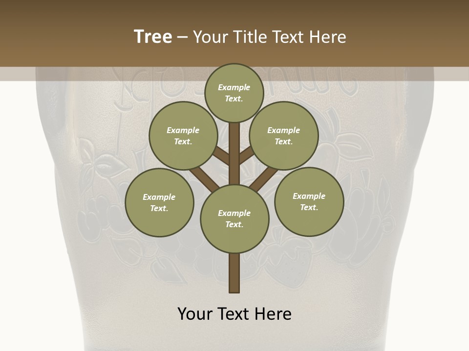 Craft Pot Isolated PowerPoint Template