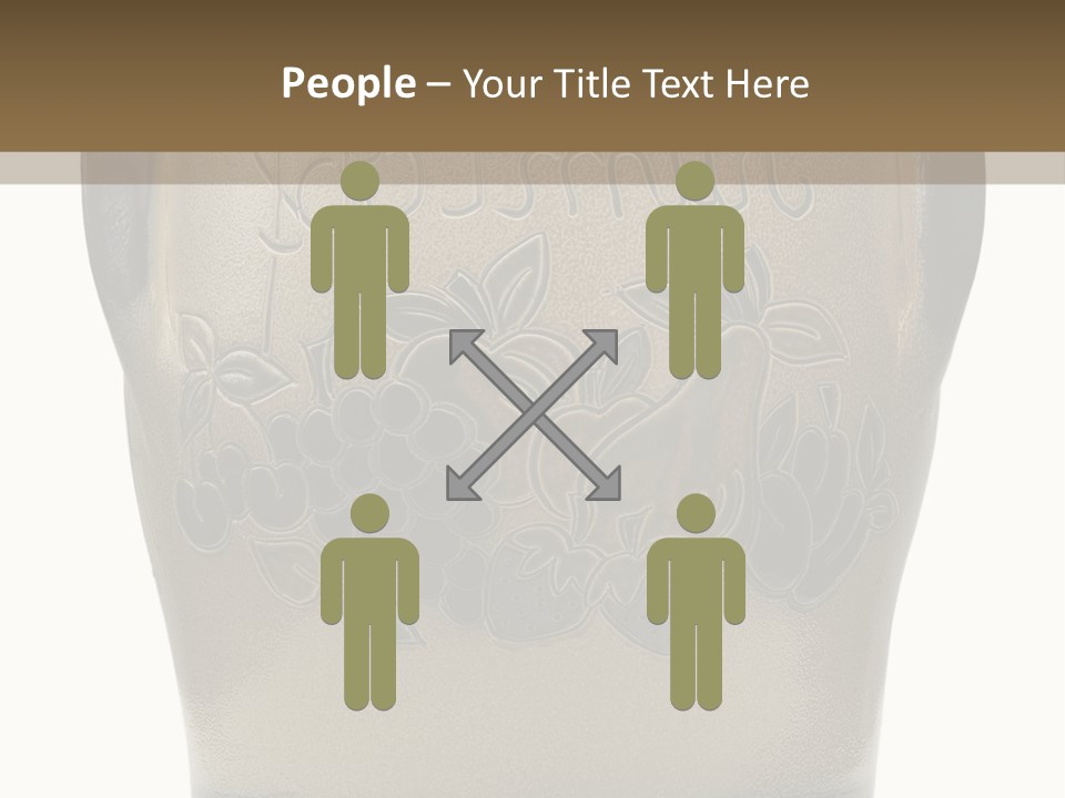 Craft Pot Isolated PowerPoint Template