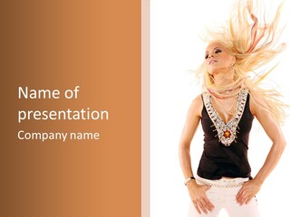 Glamour Sexy Provocative PowerPoint Template