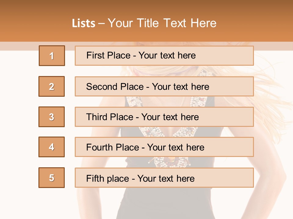 Glamour Sexy Provocative PowerPoint Template