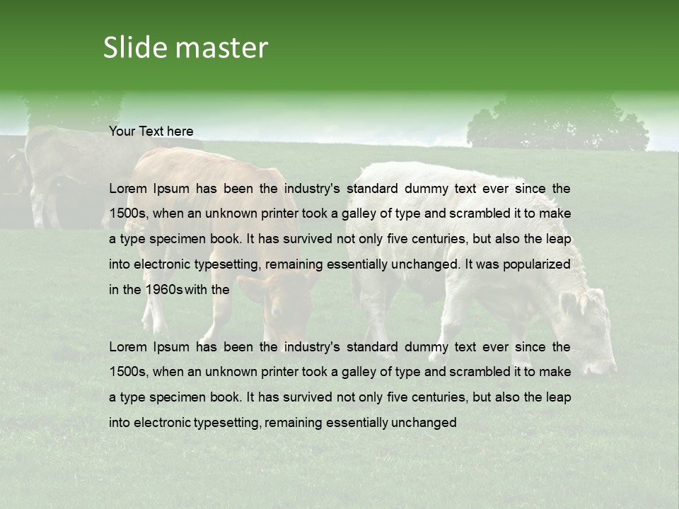 Eire Sky Hill PowerPoint Template