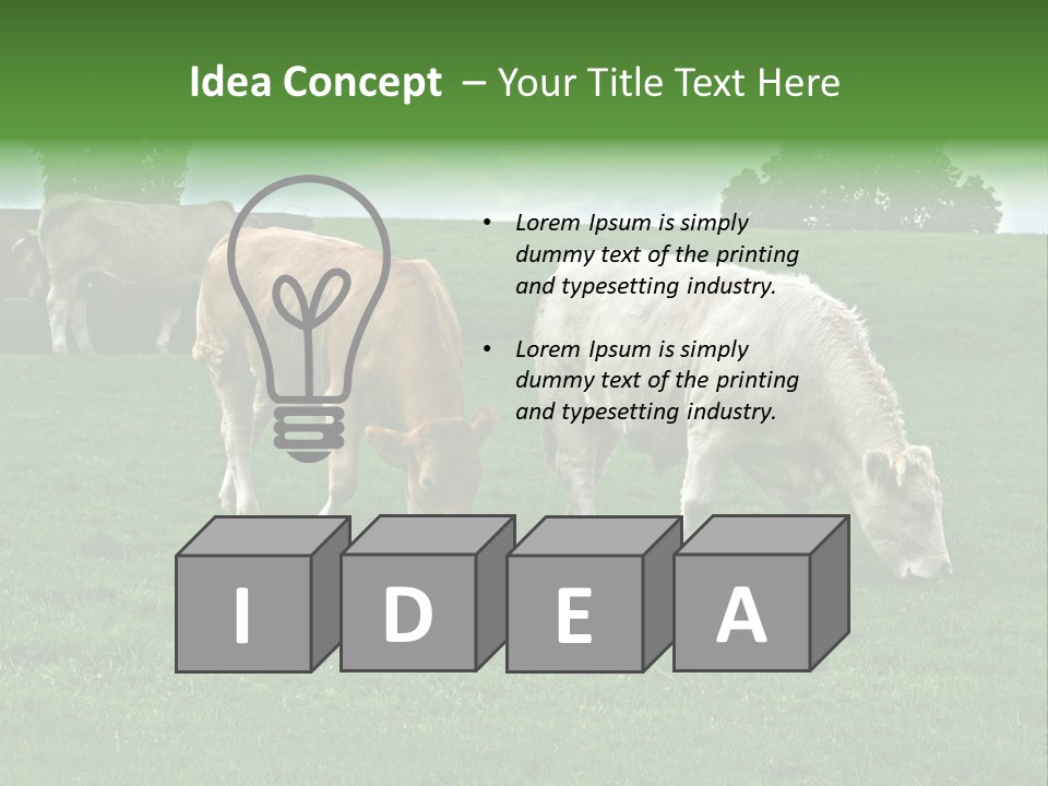 Eire Sky Hill PowerPoint Template