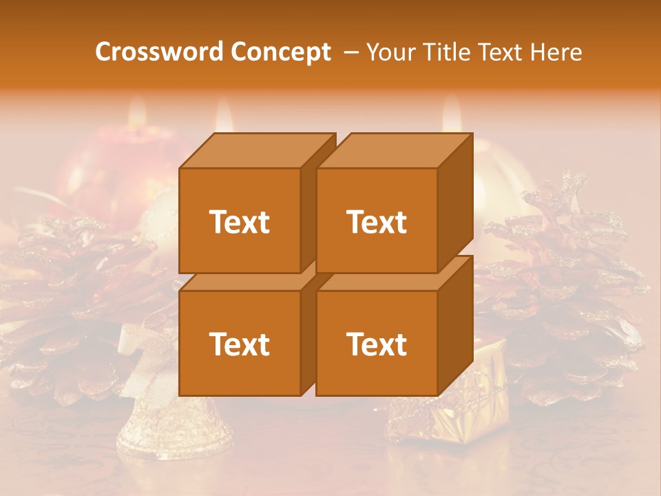 Tabletop Decoration Seasonal PowerPoint Template
