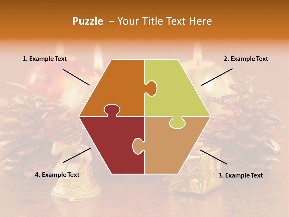 Tabletop Decoration Seasonal PowerPoint Template