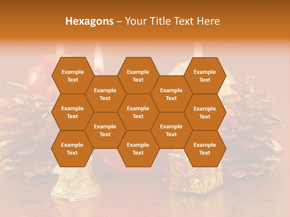 Tabletop Decoration Seasonal PowerPoint Template