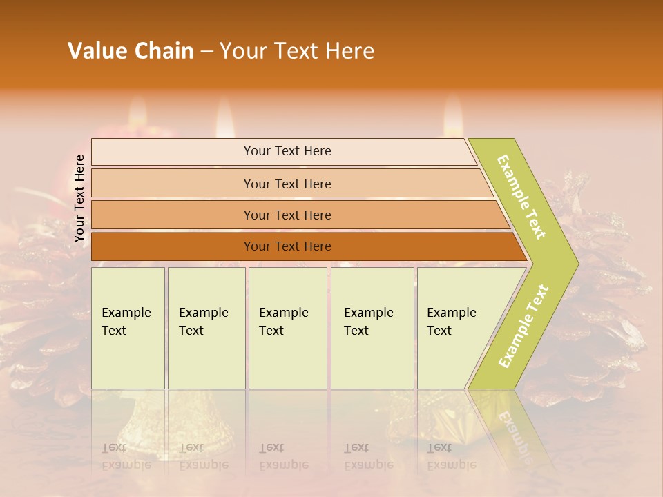 Tabletop Decoration Seasonal PowerPoint Template
