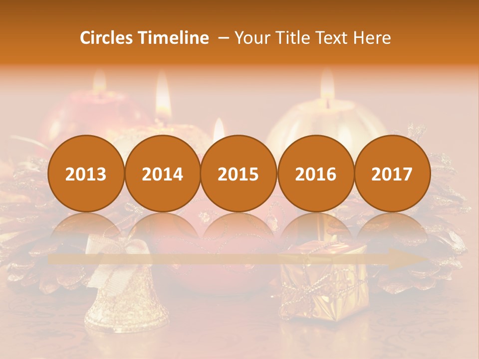 Tabletop Decoration Seasonal PowerPoint Template