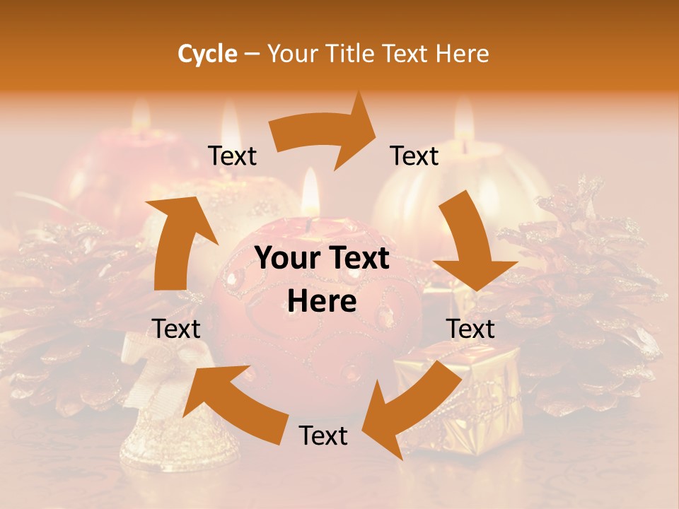 Tabletop Decoration Seasonal PowerPoint Template