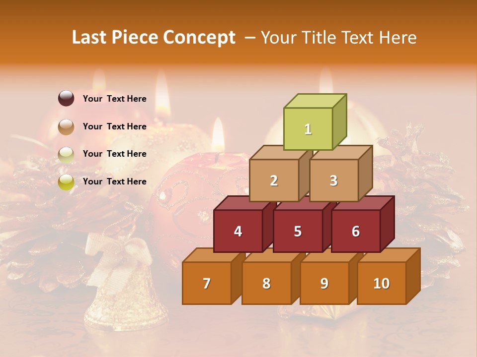 Tabletop Decoration Seasonal PowerPoint Template