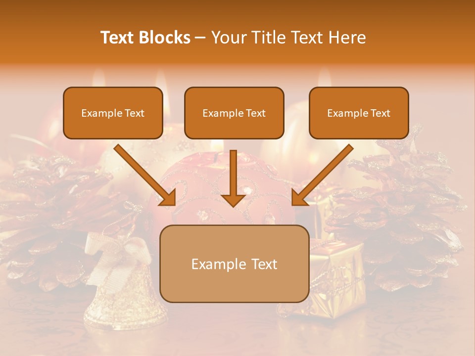 Tabletop Decoration Seasonal PowerPoint Template