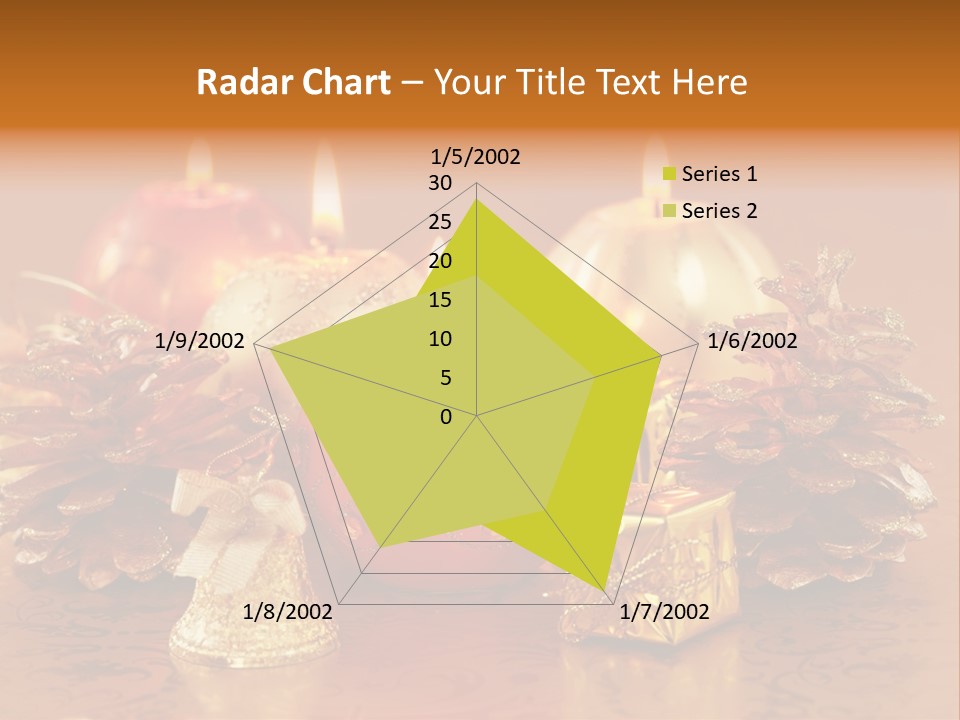 Tabletop Decoration Seasonal PowerPoint Template
