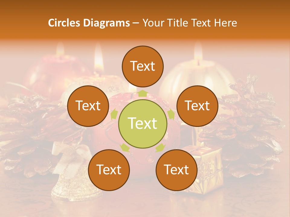Tabletop Decoration Seasonal PowerPoint Template