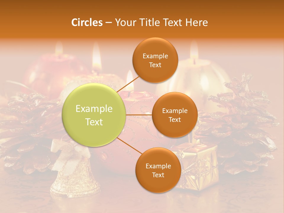 Tabletop Decoration Seasonal PowerPoint Template