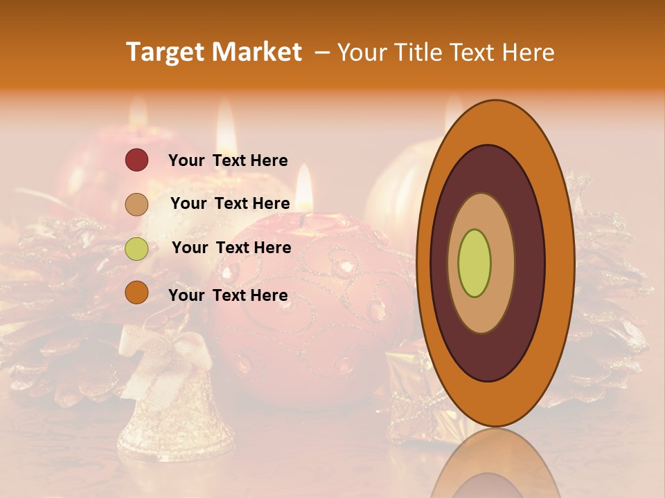 Tabletop Decoration Seasonal PowerPoint Template