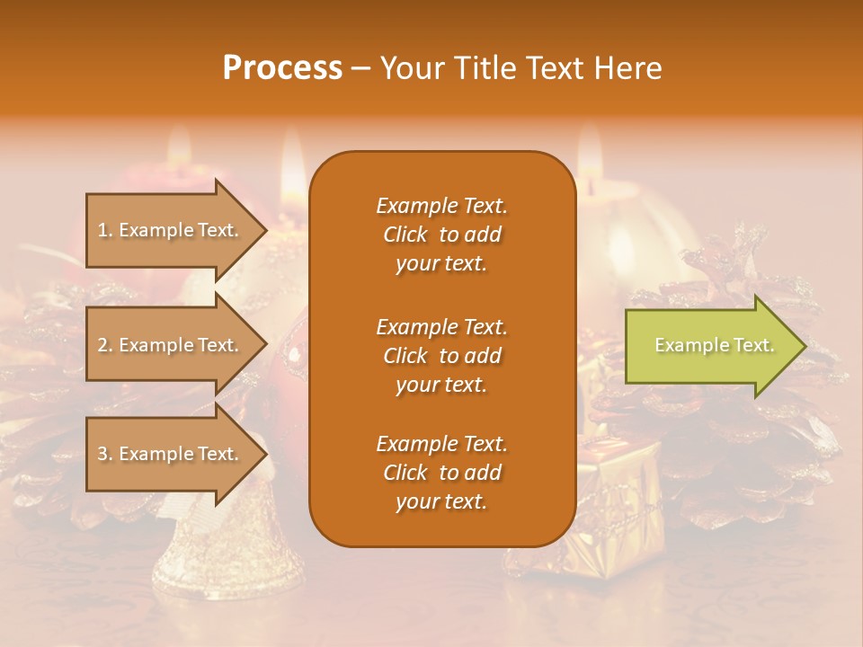 Tabletop Decoration Seasonal PowerPoint Template