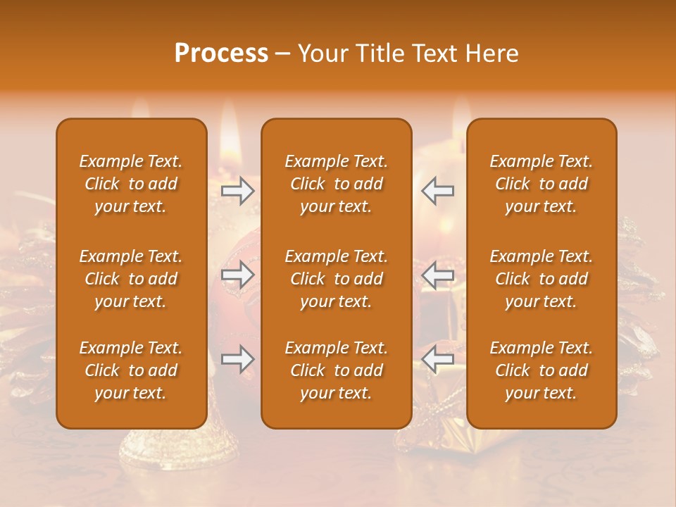Tabletop Decoration Seasonal PowerPoint Template