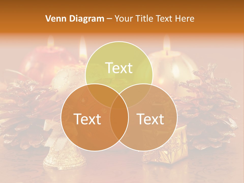 Tabletop Decoration Seasonal PowerPoint Template