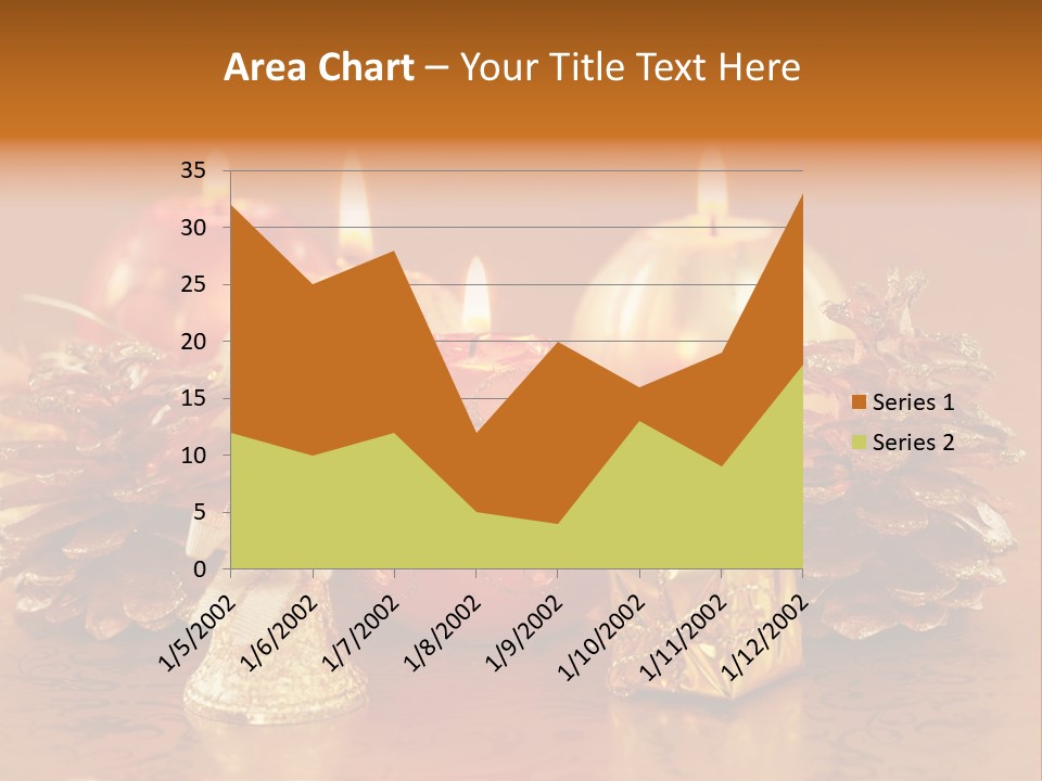 Tabletop Decoration Seasonal PowerPoint Template