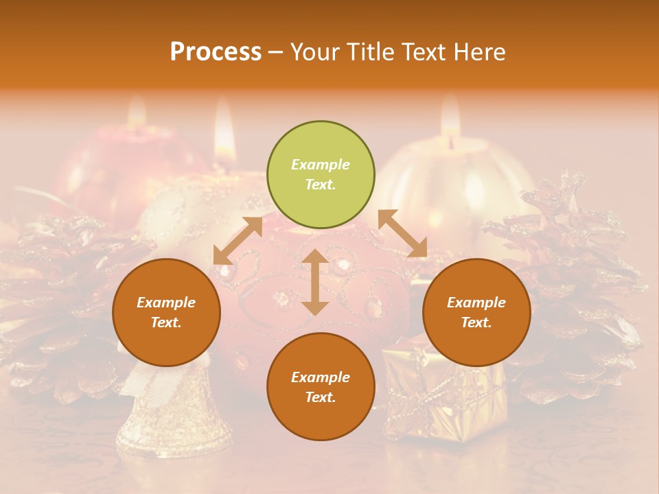 Tabletop Decoration Seasonal PowerPoint Template