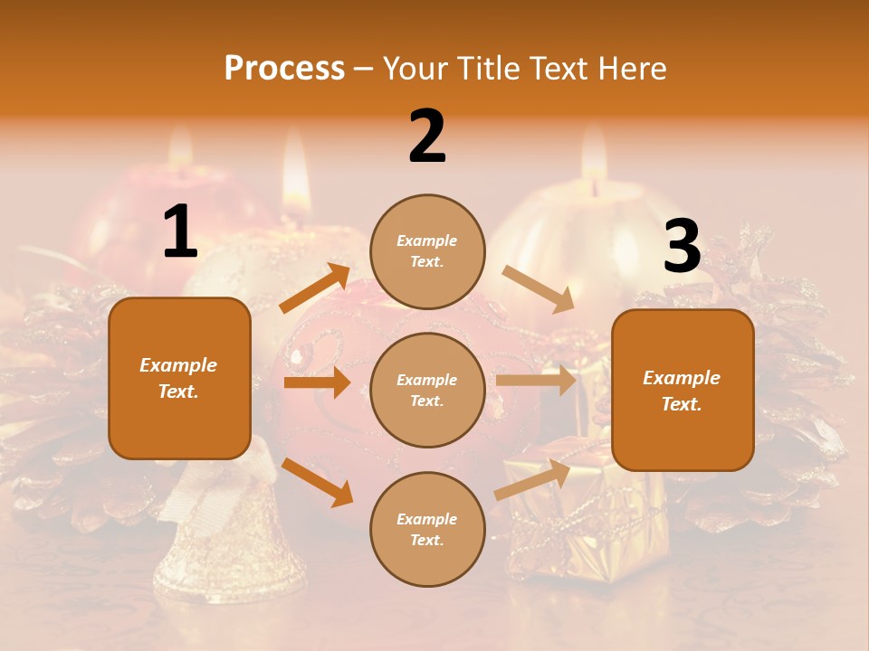 Tabletop Decoration Seasonal PowerPoint Template