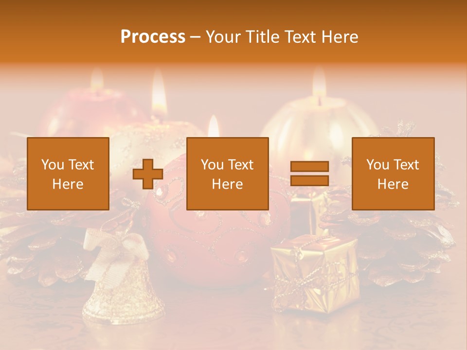 Tabletop Decoration Seasonal PowerPoint Template