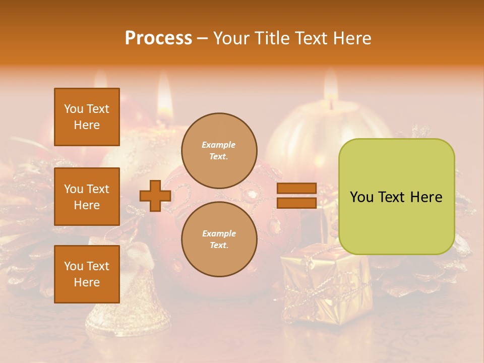Tabletop Decoration Seasonal PowerPoint Template