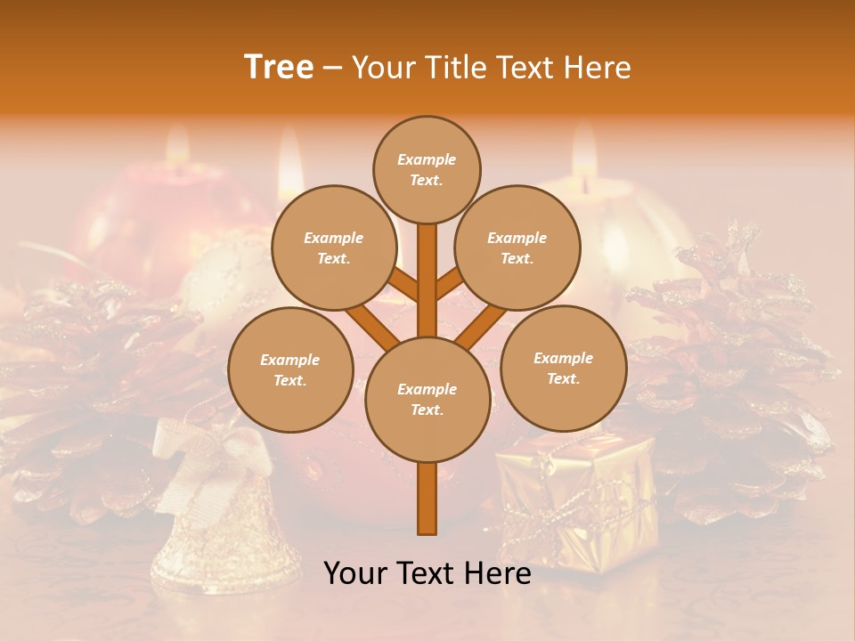 Tabletop Decoration Seasonal PowerPoint Template