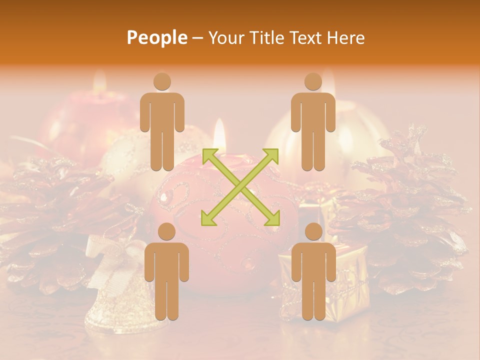 Tabletop Decoration Seasonal PowerPoint Template