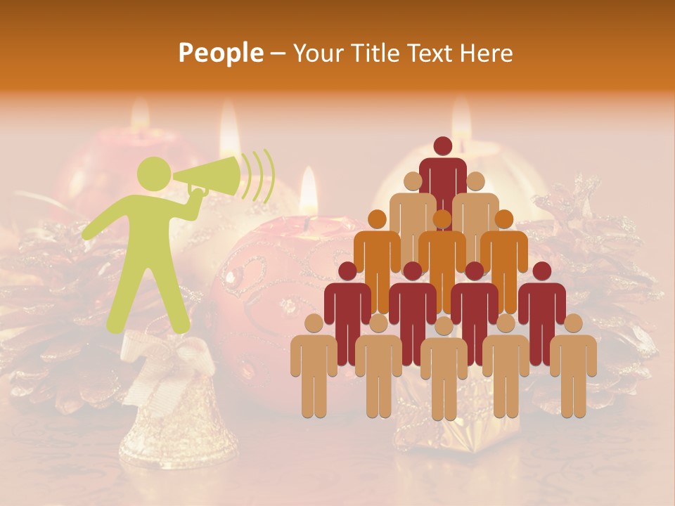 Tabletop Decoration Seasonal PowerPoint Template