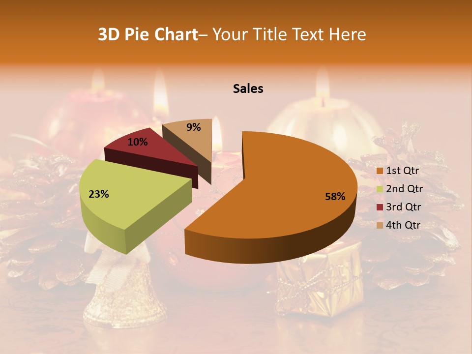 Tabletop Decoration Seasonal PowerPoint Template