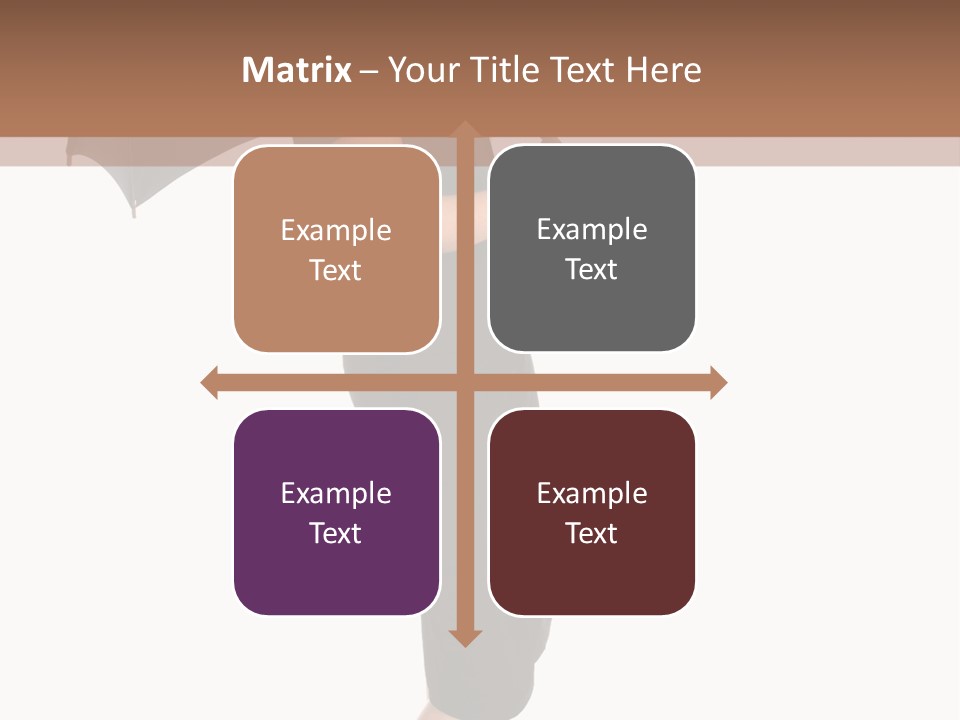 Business Hand Face PowerPoint Template