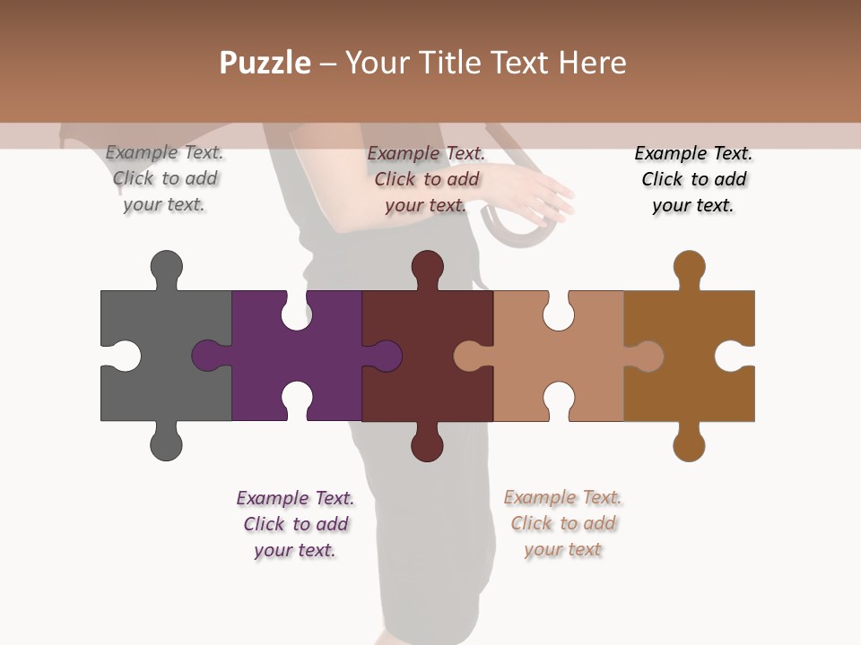 Business Hand Face PowerPoint Template