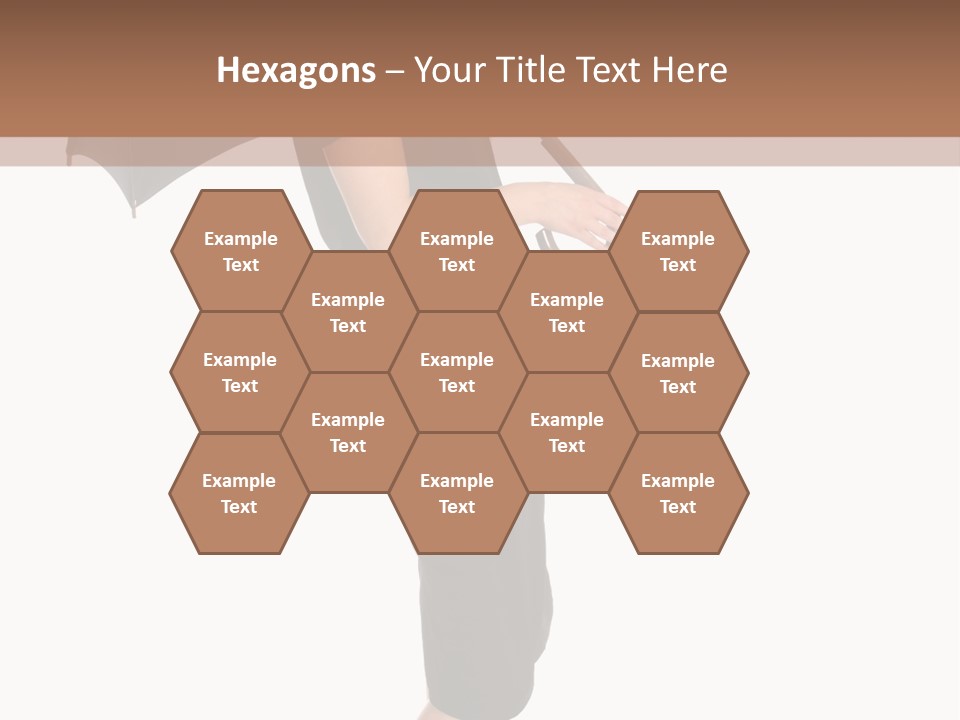 Business Hand Face PowerPoint Template