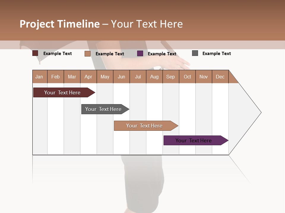 Business Hand Face PowerPoint Template