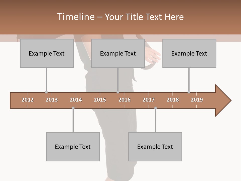 Business Hand Face PowerPoint Template