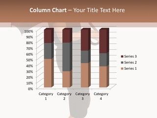 Business Hand Face PowerPoint Template