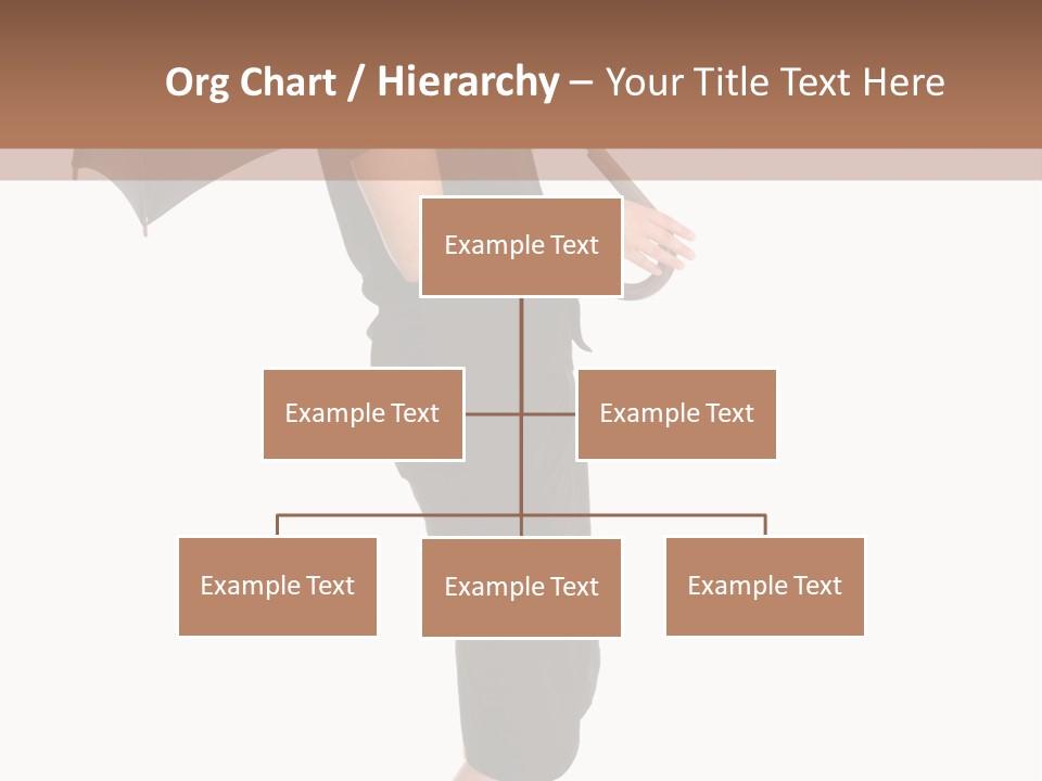 Business Hand Face PowerPoint Template