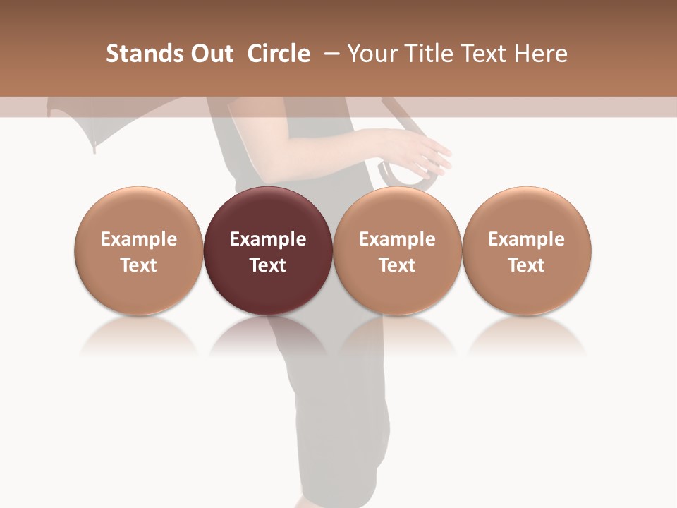 Business Hand Face PowerPoint Template