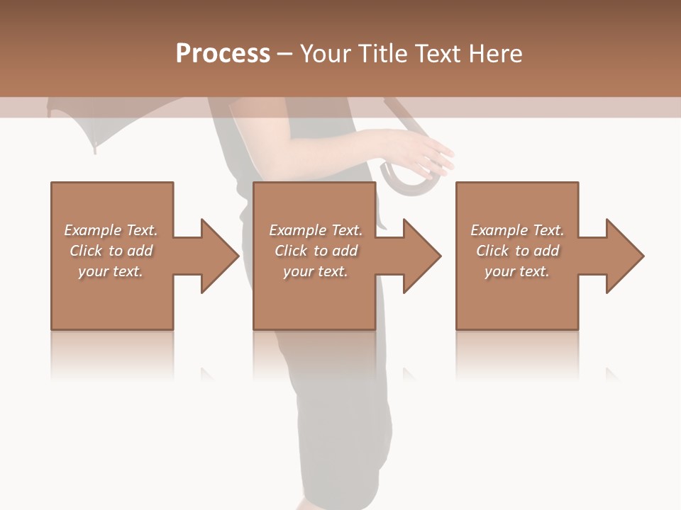 Business Hand Face PowerPoint Template