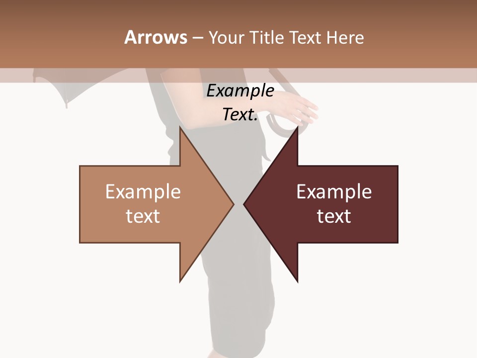 Business Hand Face PowerPoint Template