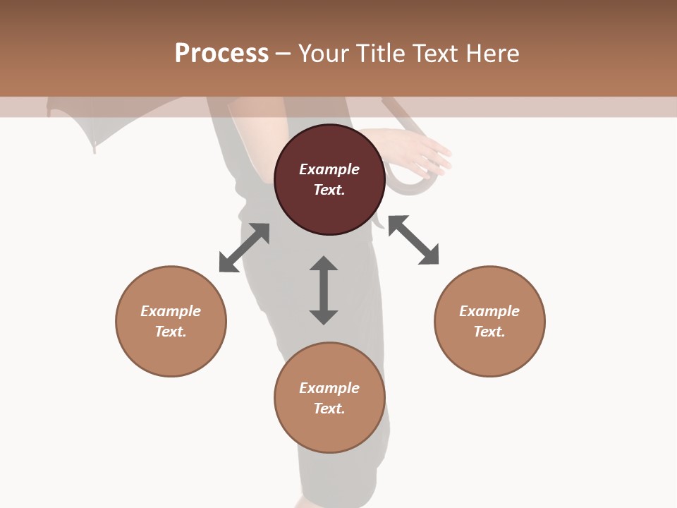 Business Hand Face PowerPoint Template