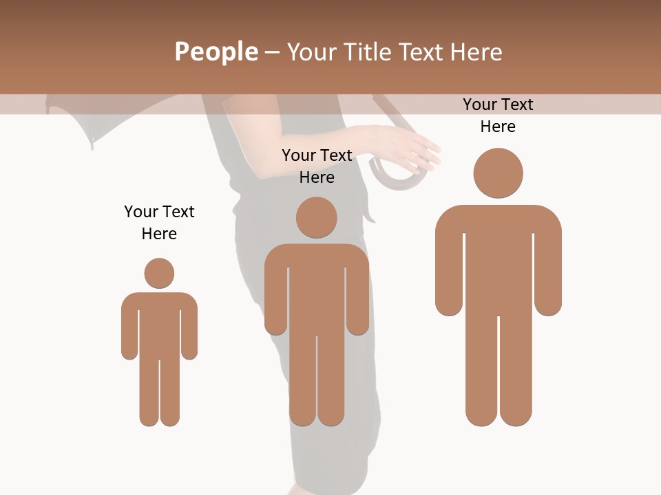 Business Hand Face PowerPoint Template