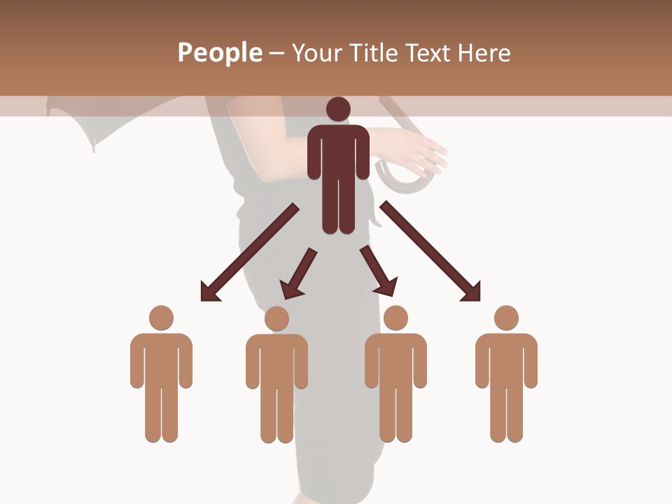 Business Hand Face PowerPoint Template