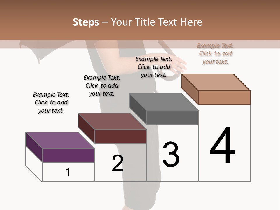 Business Hand Face PowerPoint Template
