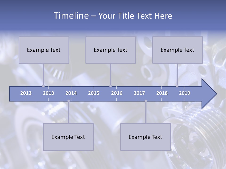 Transfer Cylinder Belt PowerPoint Template
