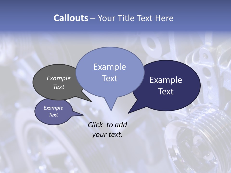 Transfer Cylinder Belt PowerPoint Template