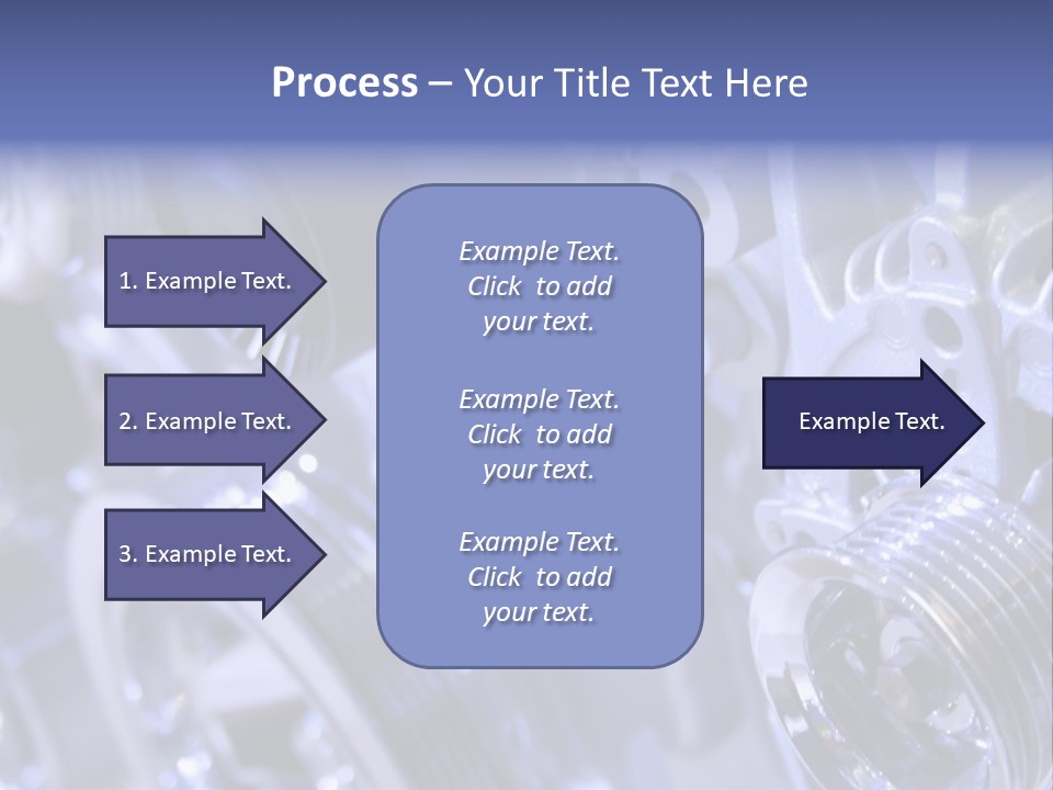 Transfer Cylinder Belt PowerPoint Template