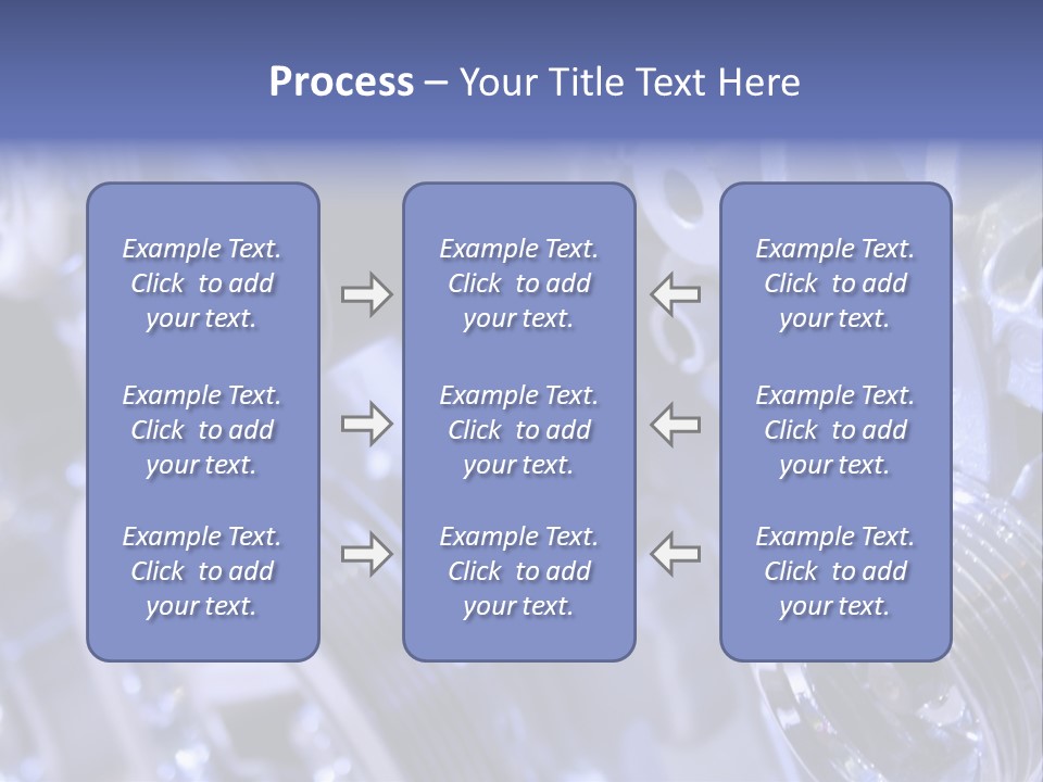 Transfer Cylinder Belt PowerPoint Template